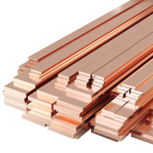 customized 99.99% pure copper busbar /copper flat bar price per kg